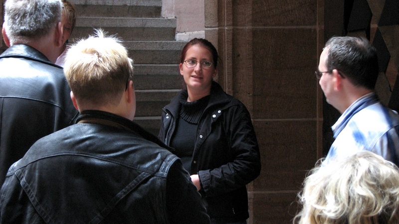 The tour guide
